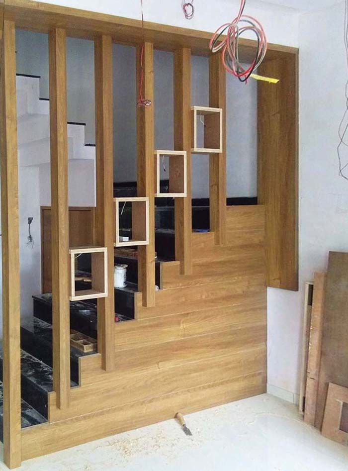 Mẫu lam gỗ phòng khách đẹp, hiện đại và sang trọng
